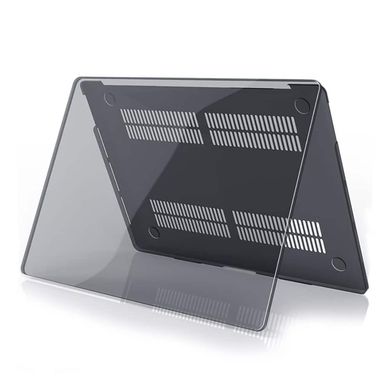 Накладка HardShell Transparent для MacBook New Pro 13.3" (2020 - 2022 | M1 | M2) Black купити