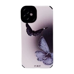 Чохол Ribbed Case для iPhone XR Butterfly White купити