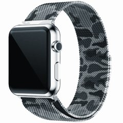 Ремінець Milanese Loop для Apple Watch 38mm | 40mm | 41mm Camouflage Grey купити