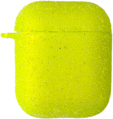 Чохол Crystal Color для AirPods 1 | 2 Yellow