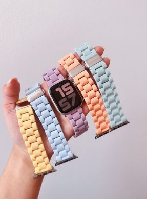 Ремінець Ceramic color для Apple Watch 42mm | 44mm | 45mm | 49mm White