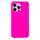 Чохол Crocsі Case + 3шт Jibbitz для iPhone 14 PRO MAX Electrik Pink