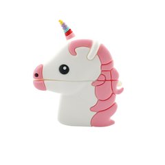 Чехол 3D для AirPods 1 | 2 Pink Unicorn купить