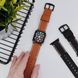 Ремінець Leather Straps для Apple Watch 42 | 44 | 45 | 49 mm Brown