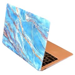 Накладка Picture DDC пластик для MacBook New Pro 13.3" (2016-2019) Marble Blue купити