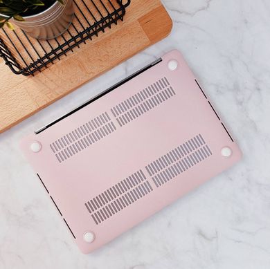 Накладка HardShell Matte для MacBook New Pro 13.3" (2016-2019) Pink Sand купити