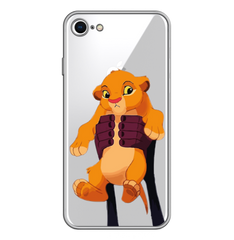 Чохол прозорий Print Lion King для iPhone 7 | 8 | SE 2 | SE 3 Simba King купити