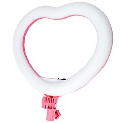 Кольцевая лампа в форме Сердца Heart, d-12 (33см) + тренога купить