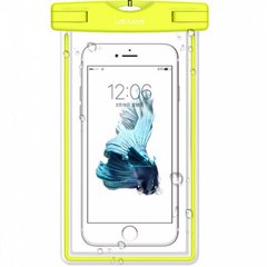 Чехол водонепроницаемый Usams для мобильного телефона до 5.5" Green (YD001)