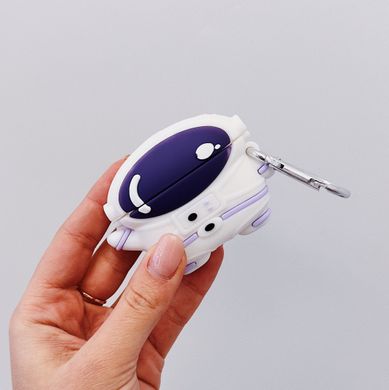 Чохол 3D для AirPods 1 | 2 NASA Spaceman White/Purple купити
