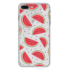 Чохол прозорий Print SUMMER для iPhone 7 Plus | 8 Plus Watermelon купити