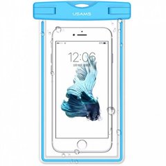 Чохол водонепроникний Usams для мобільного телефону до 6.0" Blue (YD002)