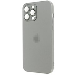 Чохол AG-Glass Matte Case with MagSafe для iPhone 15 PRO MAX Titanium Grey