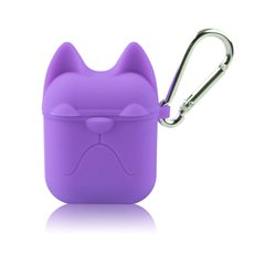 Чехол (собачка) для AirPods 1 | 2 Фиолетовый купить
