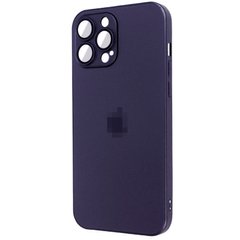 Чохол AG-Glass Matte Case with MagSafe для iPhone 15 Plus Deep Purple
