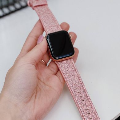 Ремінець Glitter для Apple Watch 38/40/41 mm Pink купити