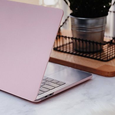 Накладка HardShell Matte для MacBook New Air 13.3" (2018-2019) Pink Sand купити