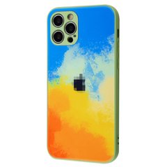 Чехол Bright Colors Case для iPhone 12 PRO MAX Blue/Yellow купить