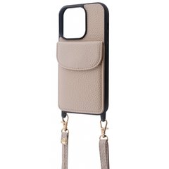 Чохол WAVE Leather Pocket Case для iPhone 13 Pink Sand