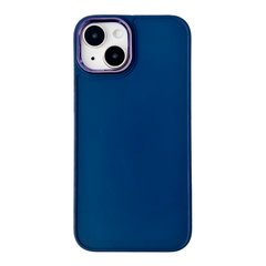 Чохол Matte Colorful Metal Frame для iPhone 12 | 12 PRO Deep Navy купити