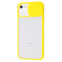 Чохол Hide-Camera matte для iPhone 7 | 8 | SE 2 | SE 3 Yellow купити