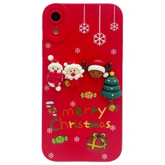 Чехол Merry Christmas Case для iPhone XR Red купить