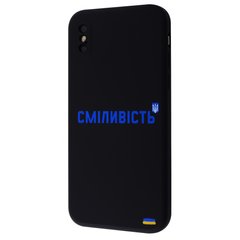 Чохол WAVE Ukraine Edition Case для iPhone XS MAX Courage Black купити