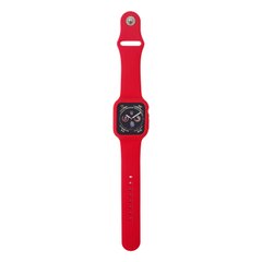 Ремінець Silicone Full Band для Apple Watch 45 mm Red