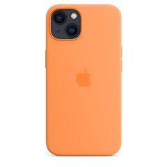 Чехол Silicone Case Full OEM+MagSafe для iPhone 13 Marigold