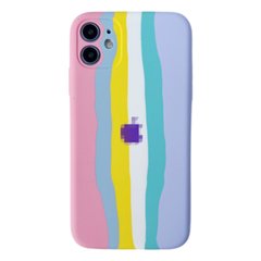 Чехол Rainbow FULL+CAMERA Case для iPhone 12 PRO Pink/Glycine купить