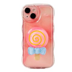 Чохол Candy Holder Case для iPhone 14 Pink