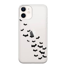 Чохол прозорий Print Halloween для iPhone 12 MINI Flittermouse купити