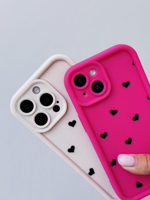 Чохол Wilkins Case для iPhone 16 PRO Tiny Hearts Biege - ash-mobile.com.ua - фото 2