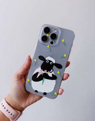 Чехол прозрачный Print Happy Nice для iPhone 6 | 6s Sheep - ash-mobile.com.ua - фото 2