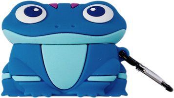 Чохол 3D для AirPods PRO Frog Blue - ash-mobile.com.ua - фото 1