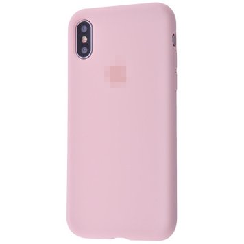 Чохол Silicone Case Full для iPhone XS MAX Pink Sand - ash-mobile.com.ua - фото 1