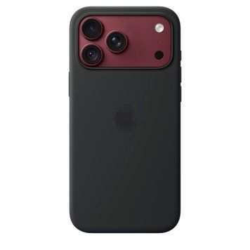 Чохол Silicone Case with MagSafe OEM для iPhone 18 PRO MAX Black