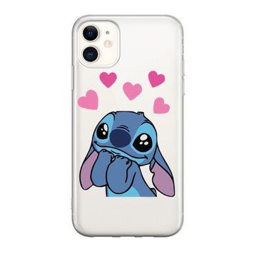 Чехол прозрачный Print Monster для iPhone 12 MINI Blue Love - ash-mobile.com.ua - фото 1