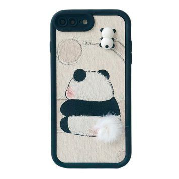 Чехол Panda Case для iPhone 7 Plus | 8 Plus Tail Black - ash-mobile.com.ua - фото 1