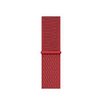 Ремінець Nylon Loop з липучкою для Apple Watch 38mm | 40mm | 41mm | 42mm (10 | 11 series) (PRODUCT)RED old - ash-mobile.com.ua - фото 1