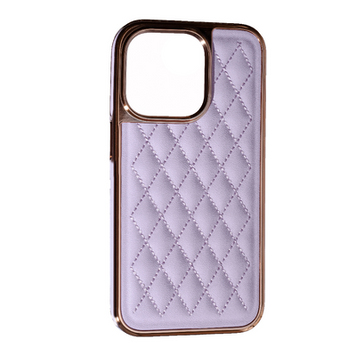 Чохол PULOKA Design Leather Case для iPhone 14 PRO MAX Purple - ash-mobile.com.ua - фото 1