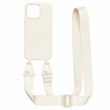 Чохол STRAP COLOR Case для iPhone 15 Antique White - ash-mobile.com.ua - фото 1