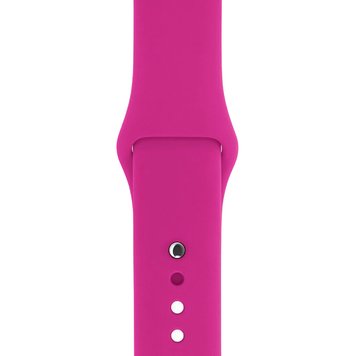 Ремешок Silicone Sport Band для Apple Watch 38mm | 40mm | 41mm Electric Pink размер S - ash-mobile.com.ua - фото 1