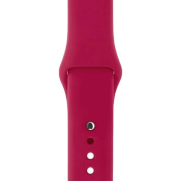 Ремінець Silicone Sport Band для Apple Watch 38mm | 40mm | 41mm Rose Red розмір S - ash-mobile.com.ua - фото 1