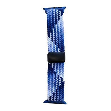 Ремінець Braided Magnetic для Apple Watch 38mm | 40mm | 41mm | 42mm (10 | 11 series) Gradient Blue