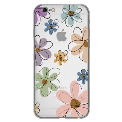 Чохол прозорий Print Flower для iPhone 6 | 6s Spring Breeze - ash-mobile.com.ua - фото 1