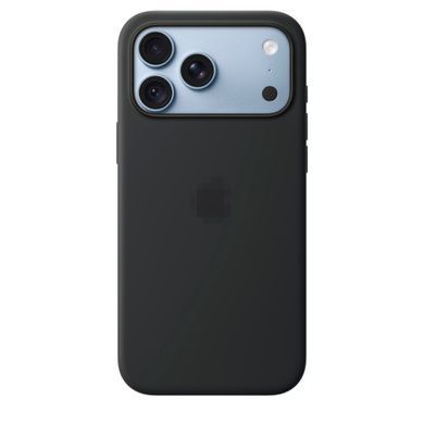 Чохол Silicone Case with MagSafe OEM для iPhone 18 PRO MAX Black