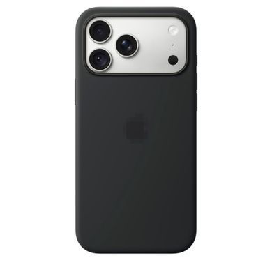 Чохол Silicone Case with MagSafe OEM для iPhone 18 PRO MAX Black