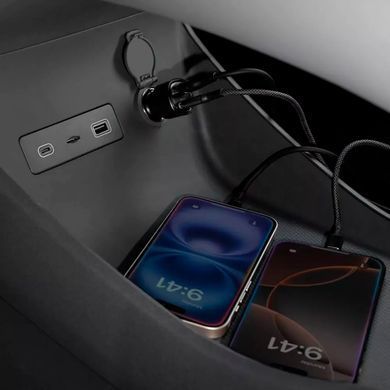 Автомобільний ЗП Proove Flash 30W (Type-C + USB) + Cable Type-C to Type-C Black - ash-mobile.com.ua - фото 4