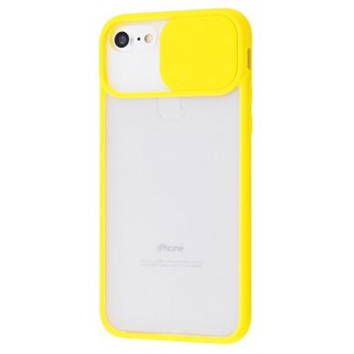 Чехол Hide-Camera matte для iPhone 7 | 8 | SE 2 | SE 3 Yellow купить
